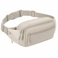 G¨¹rteltasche 30 x 8 x 15 cm aus Textil in Beige mit verstellbarem H¨¹ftgurt