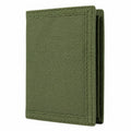 Geldb?rse 12 x 9 x 2 cm aus Textilgewebe olivgr¨¹n faltbar f¨¹r Karten und Bargeld