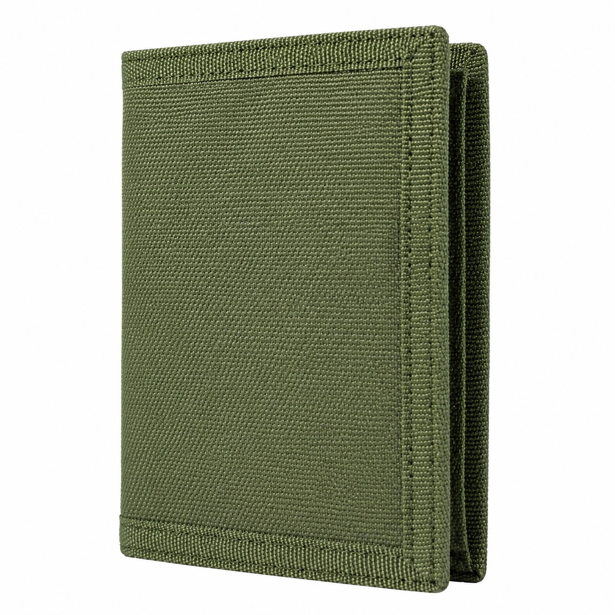 Geldb?rse 12 x 9 x 2 cm aus Textilgewebe olivgr¨¹n faltbar f¨¹r Karten und Bargeld