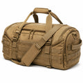 Reisetasche 55 x 30 x 30 cm aus Textil in Khaki mit Mehrfachf?chern und Schultergurt