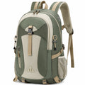 Wanderrucksack 32 x 20 x 48 cm aus Textil olivgr¨¹n beige mit gepolsterten Schultergurten