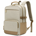 Rucksack 30¡Á16¡Á42 cm aus Synthetik Beige f¨¹r Alltag und Reisen mit Mehrfachf?chern